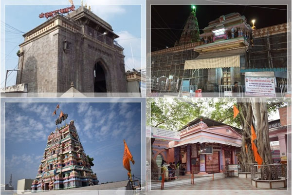 Aakalkot, Gangapur, Pandharpur, Tuljapur