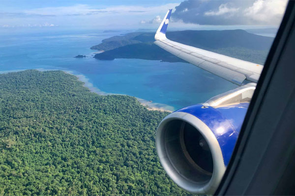 Departure from Port Blair