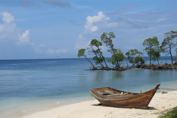 Port Blair to Havelock Island – Radhanagar Beach