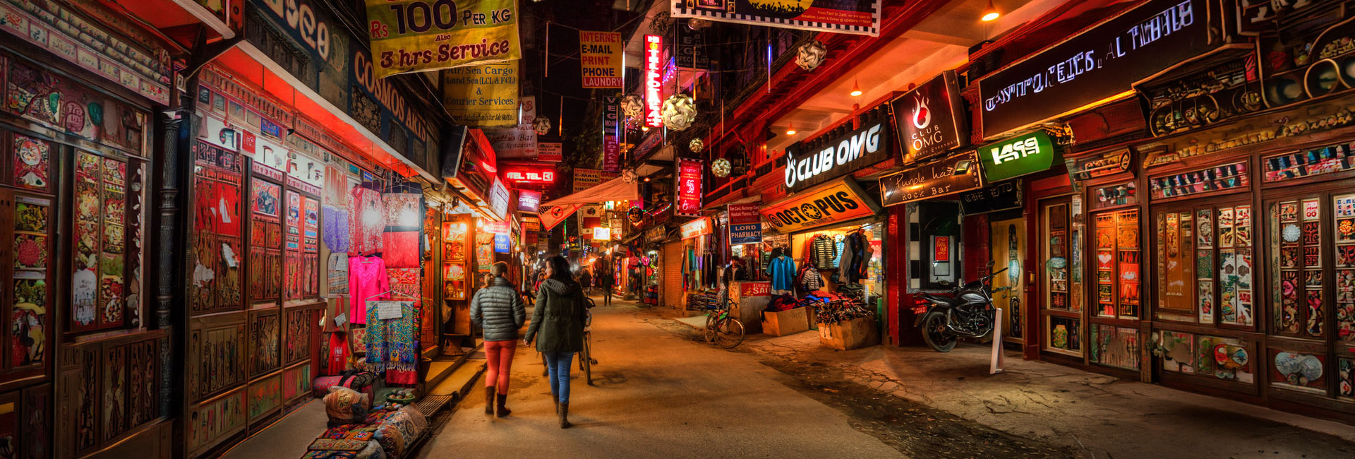 Streets of Thamel